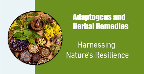 adaptogens and herbal remedies