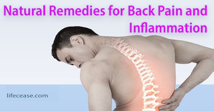 natutal remedies for back pain and inflammation