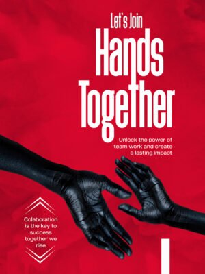 Let's join hands together
